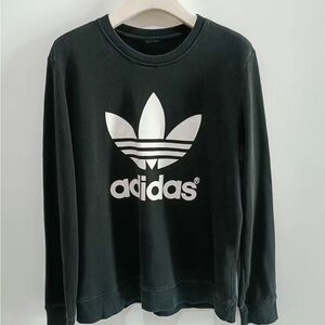 adidas Black Long Sleeve Tee
